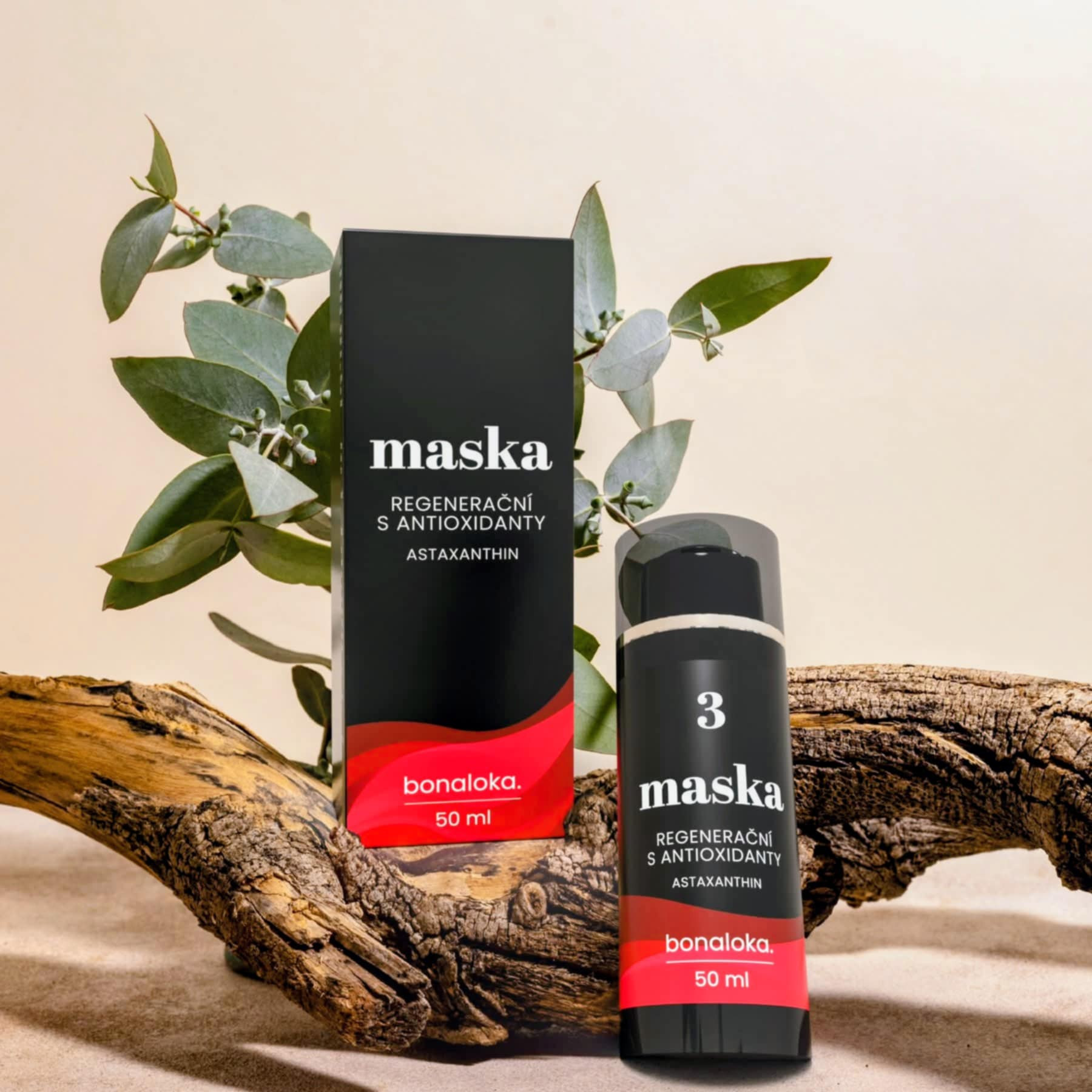 Regenerační maska s antioxidanty