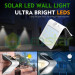 LEDSTAR solární svítidlo 6,8W černé